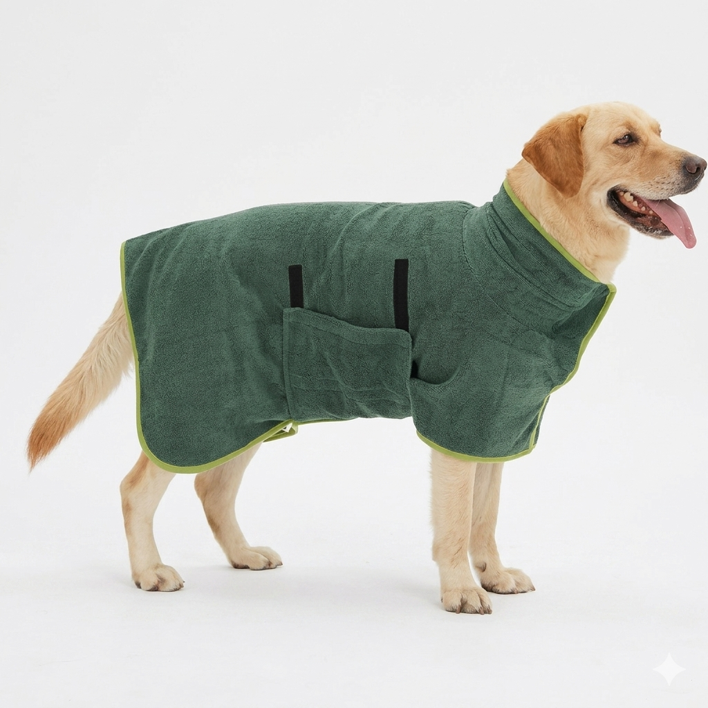 QuickDry Pet Bathrobe