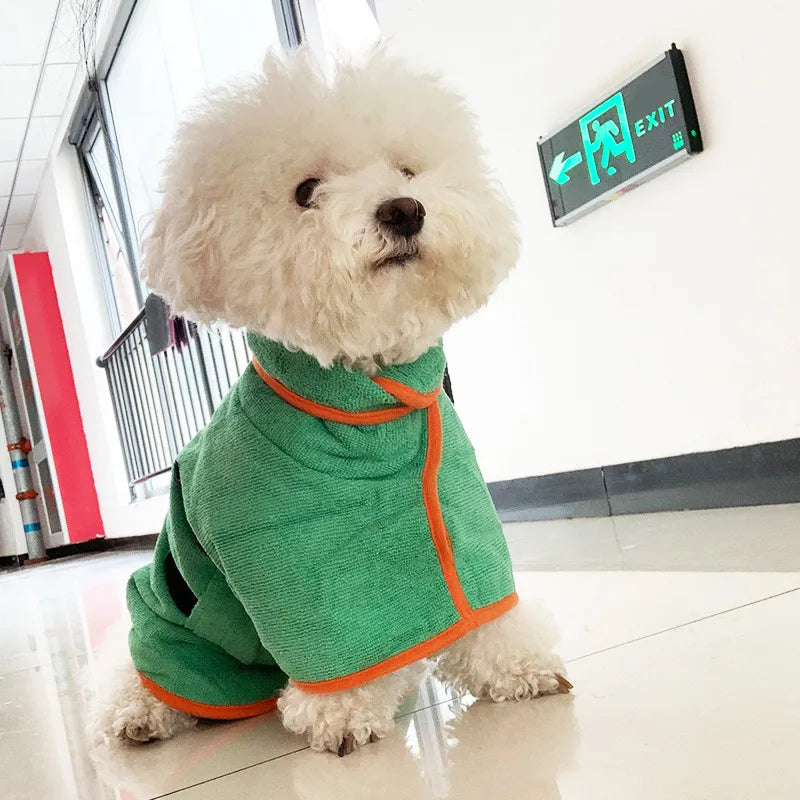 QuickDry Pet Bathrobe