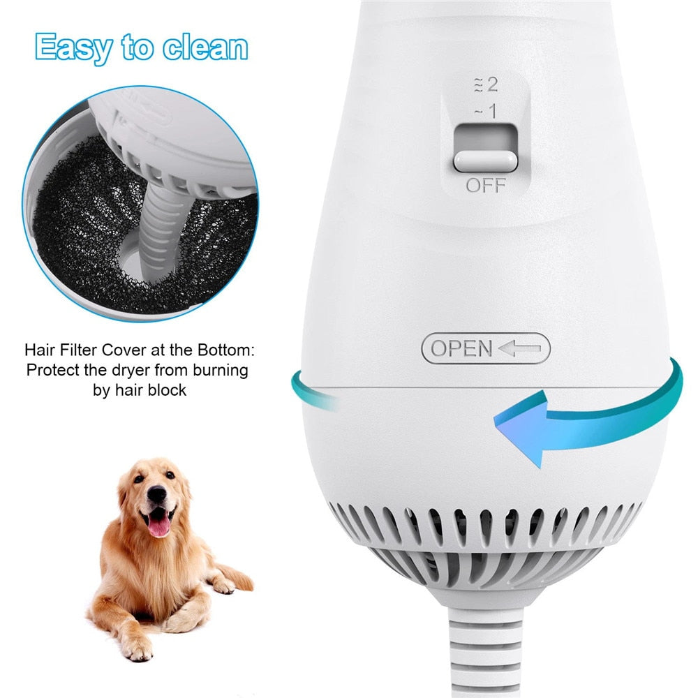 Portable2 In 1 Dog Hair Dryer