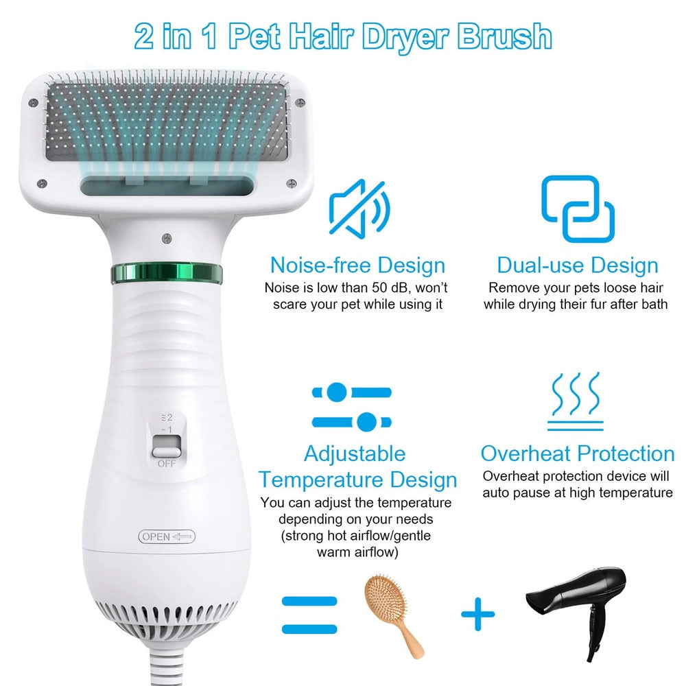 Portable2 In 1 Dog Hair Dryer